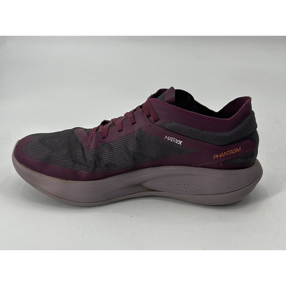 Salomon Phantasm Road Running Shoes Women's Size 10 Color Grape Wine - Picture 8 of 12